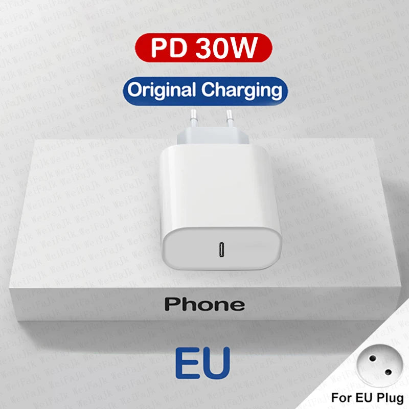Cable et alimentation 30W pour Apple