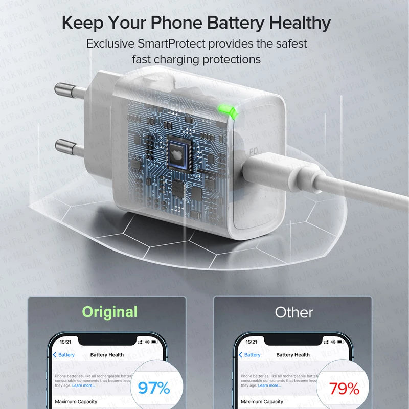 Cable et alimentation 30W pour Apple