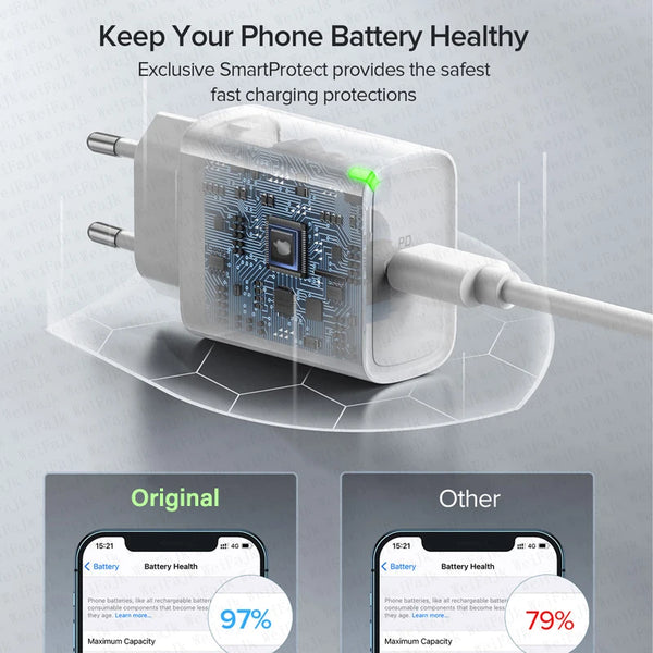 Cable et alimentation 30W pour Apple